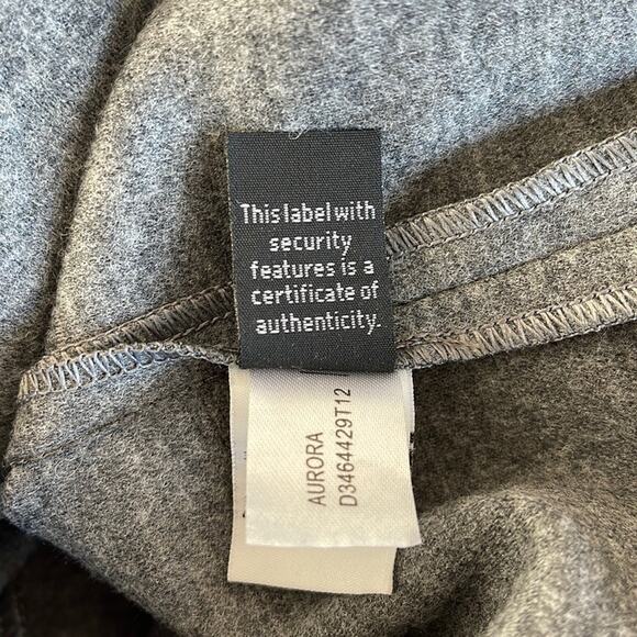 Diane Von Furstenberg Split Neck Aurora Wool Blend Dress Gray Size 8 BNWOT - Picture 11 of 16